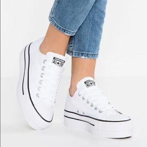 Low top platform converse